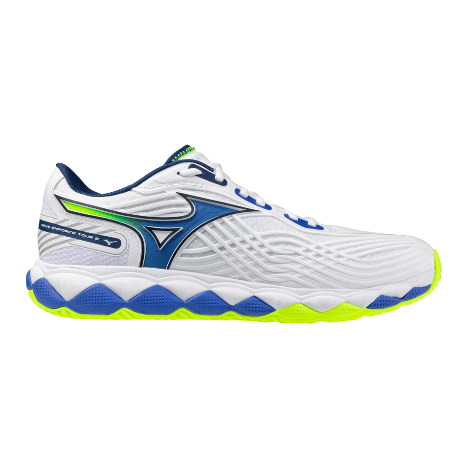 Men's Mizuno Wave Enforce Tour 2 AC Tennis Shoe Men's Tennis Shoes 