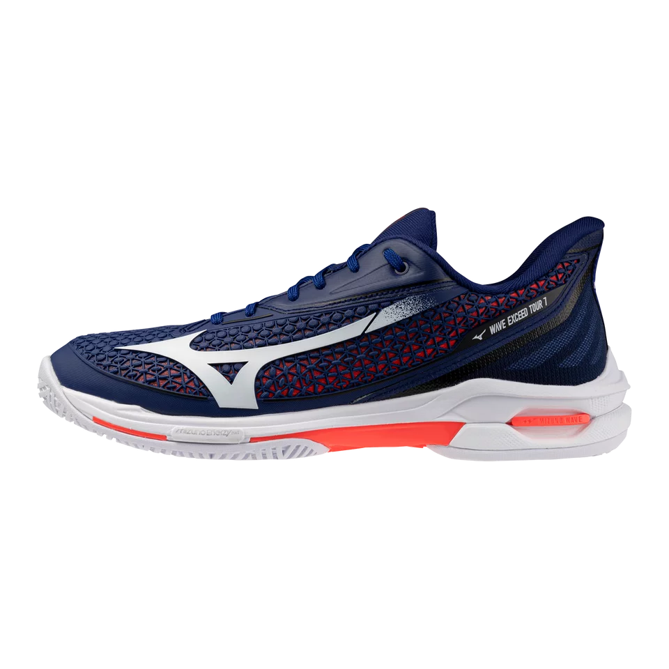 Men's Mizuno Wave Exceed Tour 7 AC Tennis Shoe Men's Tennis Shoes 