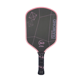 Six Zero 6.0 Double Black Diamond Control Pickleball Paddle