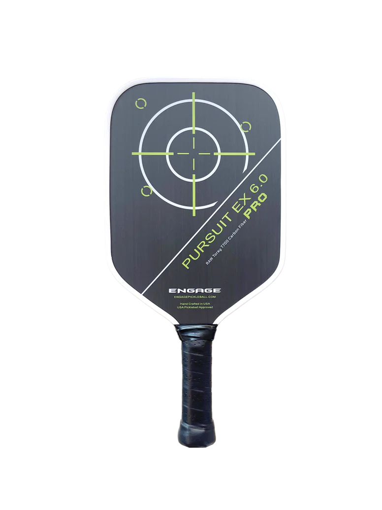 Engage Pursuit Pro EX 6.0 RAW T700 Carbon Fiber Pickleball Paddle Pickleball Paddles 