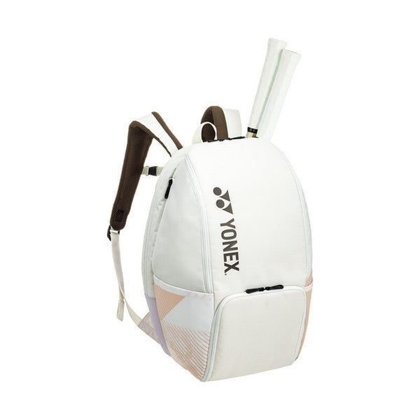 Yonex Pro Backpack Bag (2024) - Sand Beige Tennis Bags 