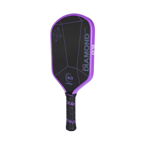 Six Zero 6.0 Black Diamond Power Pickleball Paddle Pickleball Paddles 