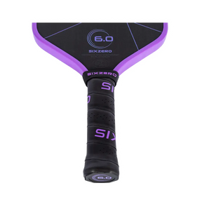 Six Zero 6.0 Black Diamond Power Pickleball Paddle Pickleball Paddles 