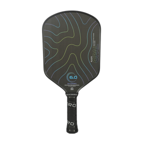 Six.Zero Black Opal 14mm Pickleball Paddle Pickleball Paddles 