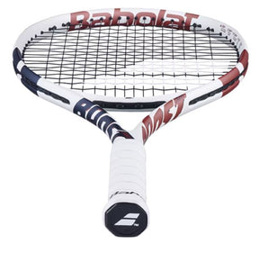 Babolst Boost Drive White (Strung) Tennis Racquet