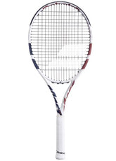 Babolst Boost Drive White (Strung) Tennis Racquet