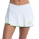 Women's Lucky In Love Pique Flip Tennis Skirt