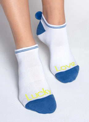 Women's Lucky in Love Shibori Story Low Cut Socks Women's Clothing 