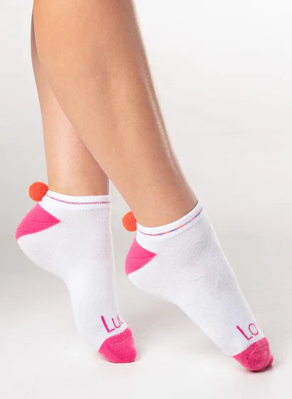 Lucky in Love Shockin' Classics Low Cut Socks Socks 