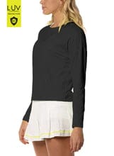 Lucky In Love Women's Tennis Long Sleeve (Semi-Fitted) - Hype L/S