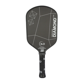 Six Zero Double Black Diamond Control  Elongated Pickleball Paddle Pickleball Paddles 