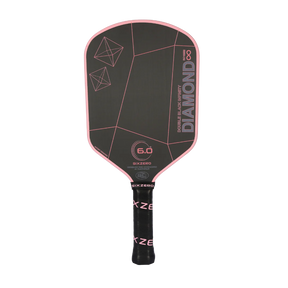 Six Zero 6.0 Infinity Edgeless Double Black Diamond Control Pickleball Paddle Pickleball Paddles 