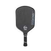 Six Zero 6.0 Double Black Diamond Control Pickleball Paddle Pickleball Paddles 