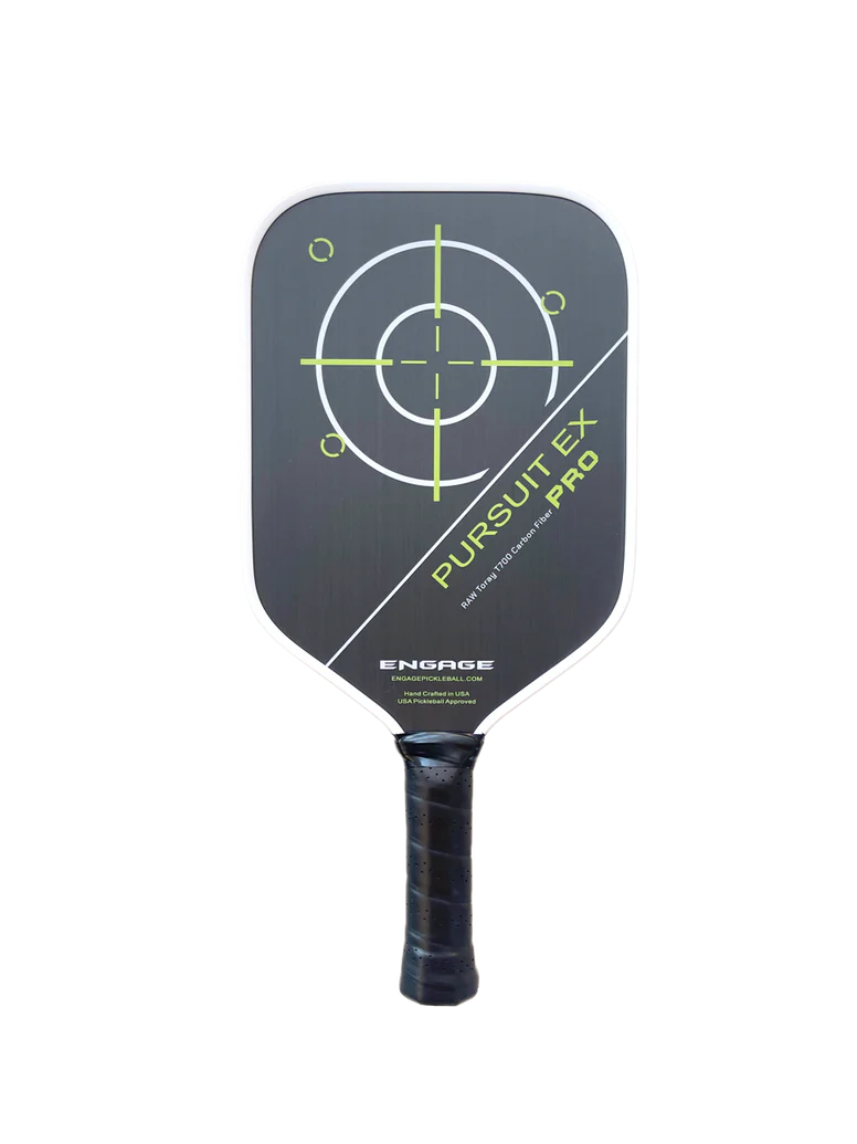 Engage Pursuit Pro EX Raw T700 Carbon Fiber Pickleball Paddle Pickleball Paddles 