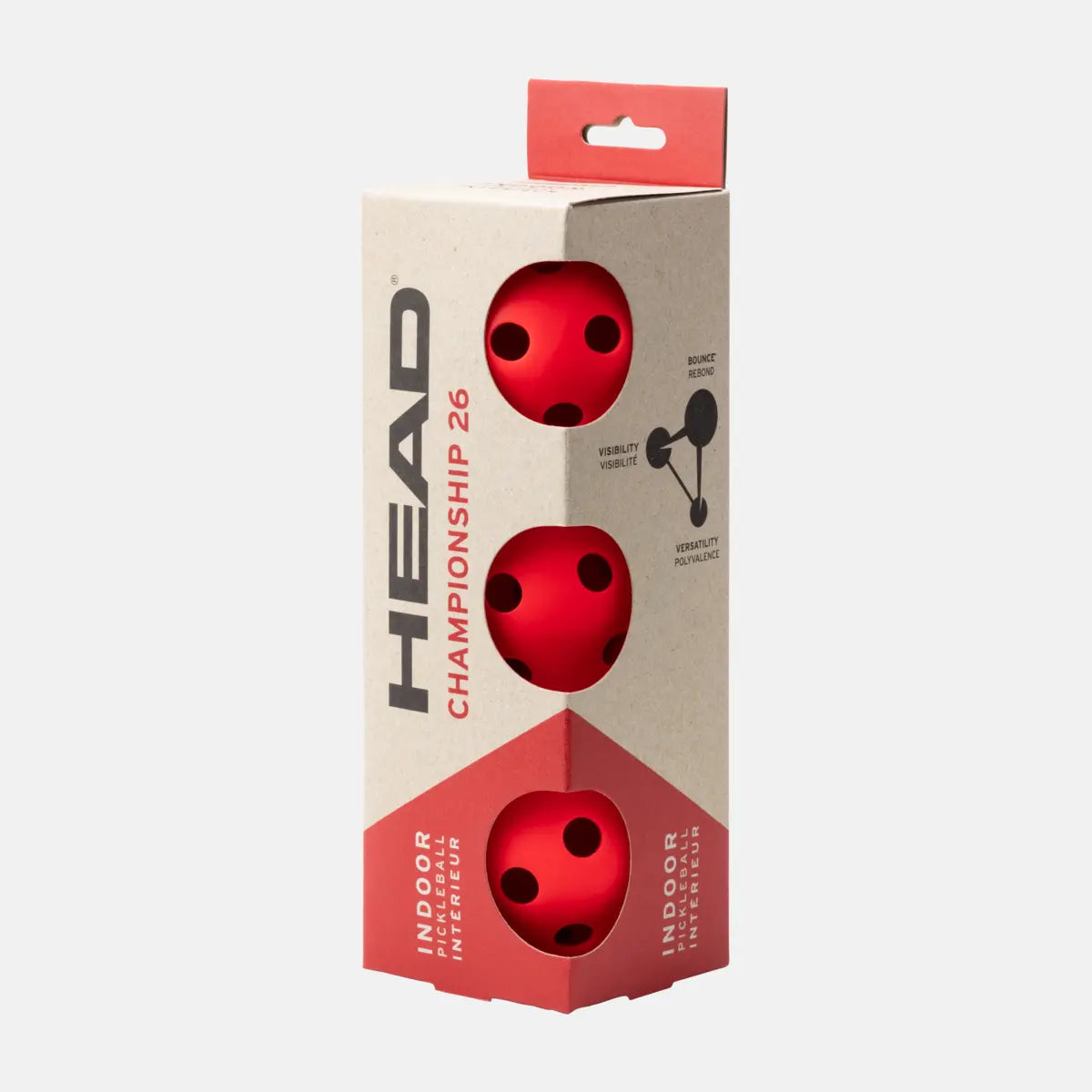 Head Championship 26 Indoor Pickleball - 3 Pack  