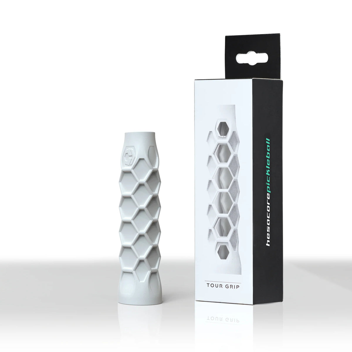 Hesacore Pickleball Tour Grip - White Pickleball Grip 