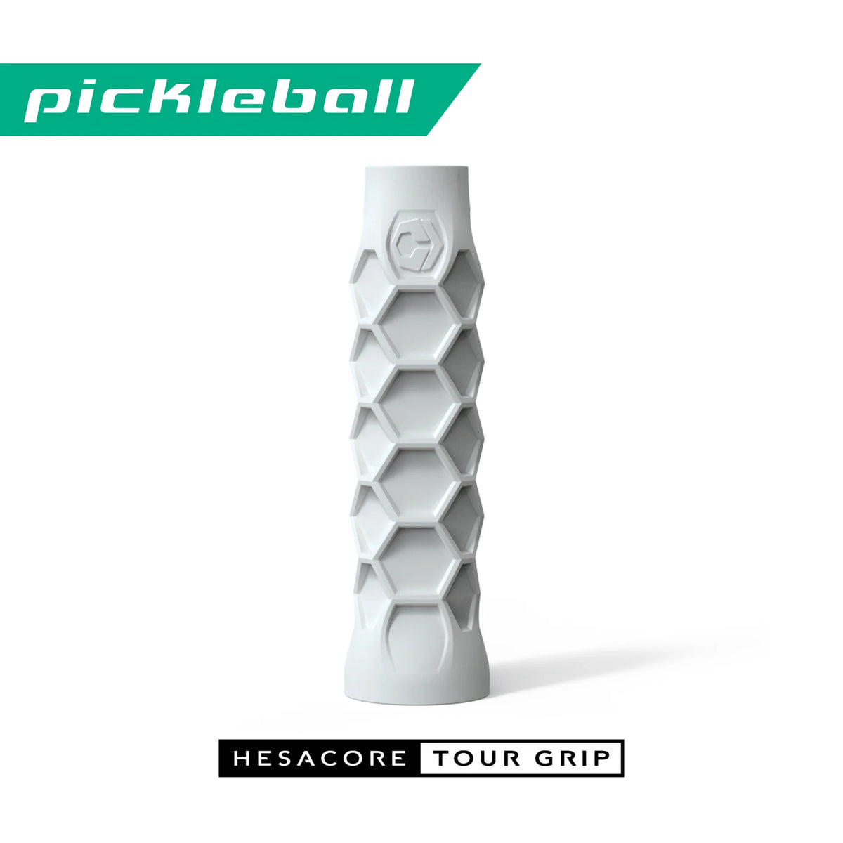 Hesacore Pickleball Tour Grip - White Pickleball Grip 