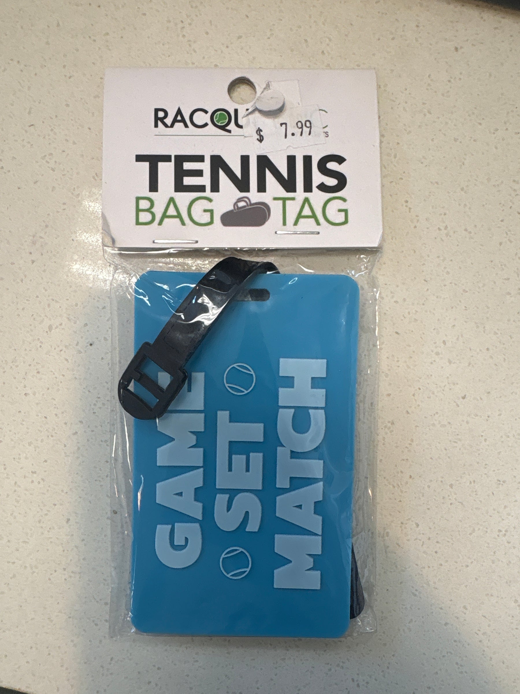Racquet Inc. Tennis/Pickleball Bag Tag