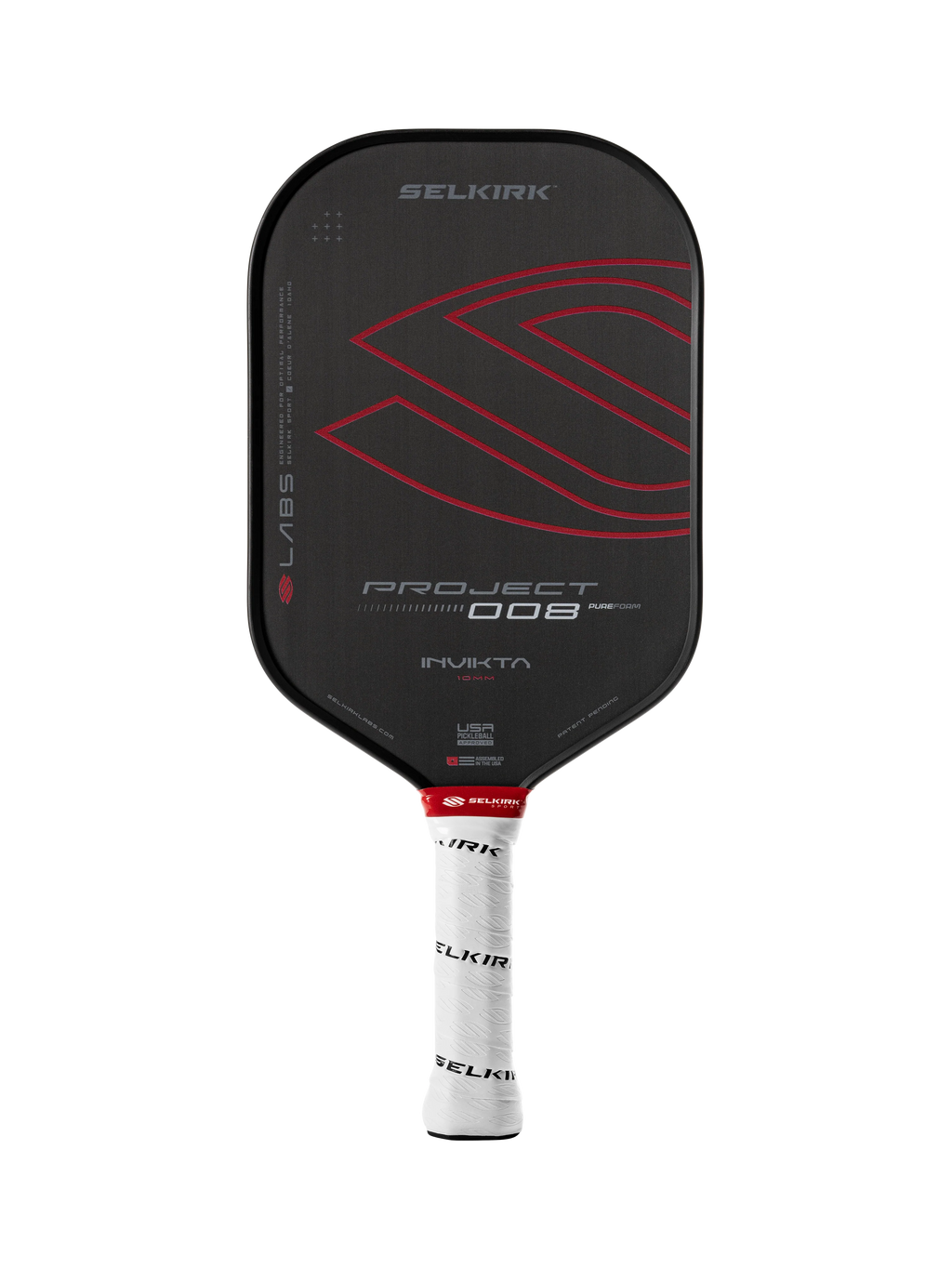 Selkirk Labs Project 008 Invikta 10mm Pickleball Paddle
