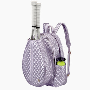 Oliver Thomas Wing Woman Tennis Backpack - Lavender Metallic Tennis Bags 