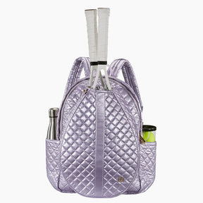 Oliver Thomas Wing Woman Tennis Backpack - Lavender Metallic Tennis Bags 