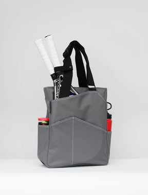 Maggie Mather Original Tennis Tote - Pewter Tennis Bags 