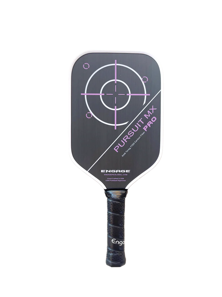 Engage Pursuit Pro MX Raw T700 Carbon Fiber Pickleball Paddle