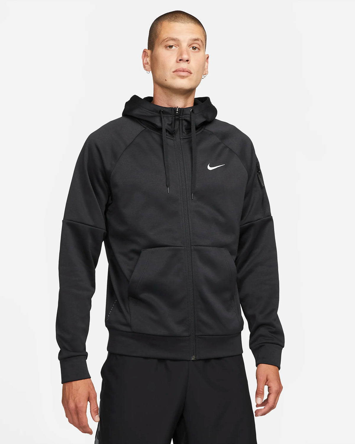 Men's Nike Therma-FIT Full-Zip Fitness Top Men's Clothing 