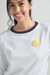 Women's L'Oeuf Poché Tennis Ball Sweatshirt  