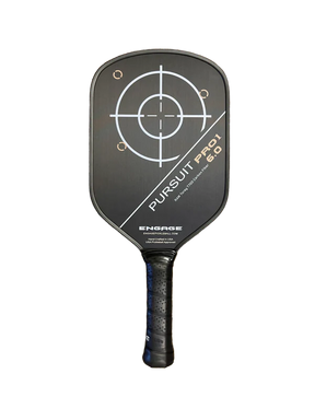 Engage Pursuit Pro1 6.0 Power Series Raw T700 Carbon Fiber Pickleball Paddle