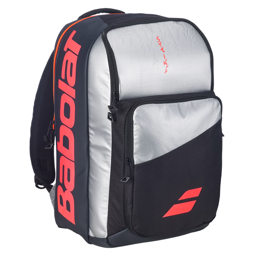 Babolat Pure Strike Carbon Grey Tennis Backpack Tennis Bags 
