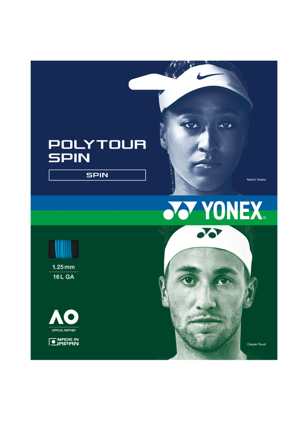 Yonex Polytour Spin Tennis String - Set