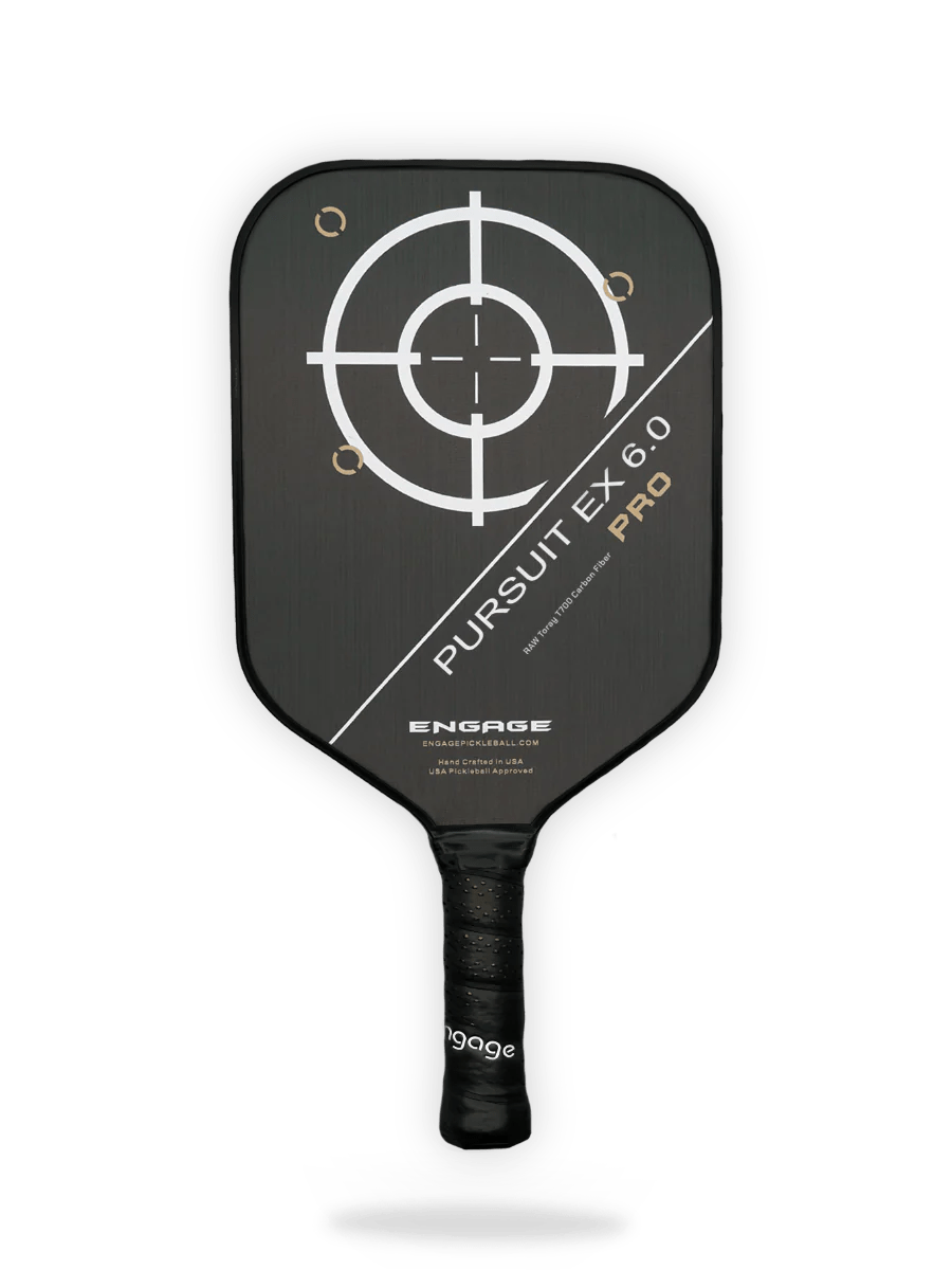 Engage Pursuit Pro EX 6.0 RAW T700 Carbon Fiber Pickleball Paddle