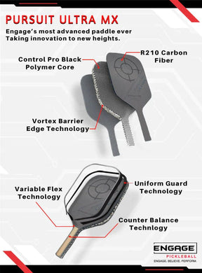 Engage Pursuit Ultra MX Pickleball Paddle