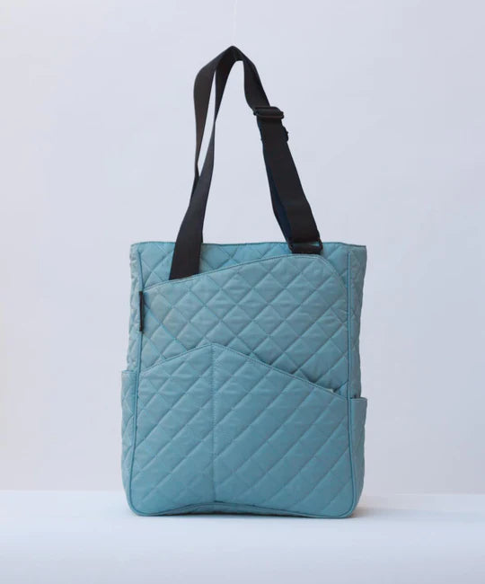 Maggie Mather Quilted Sky Tennis Tote