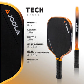 JOOLA Colin Johns Scorpeus 3S 16mm Pickleball Paddle