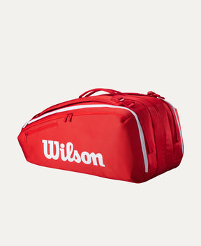 Wilson Super Tour Red 15 Pack Tennis Bag