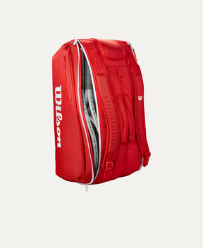 Wilson Super Tour Red 15 Pack Tennis Bag