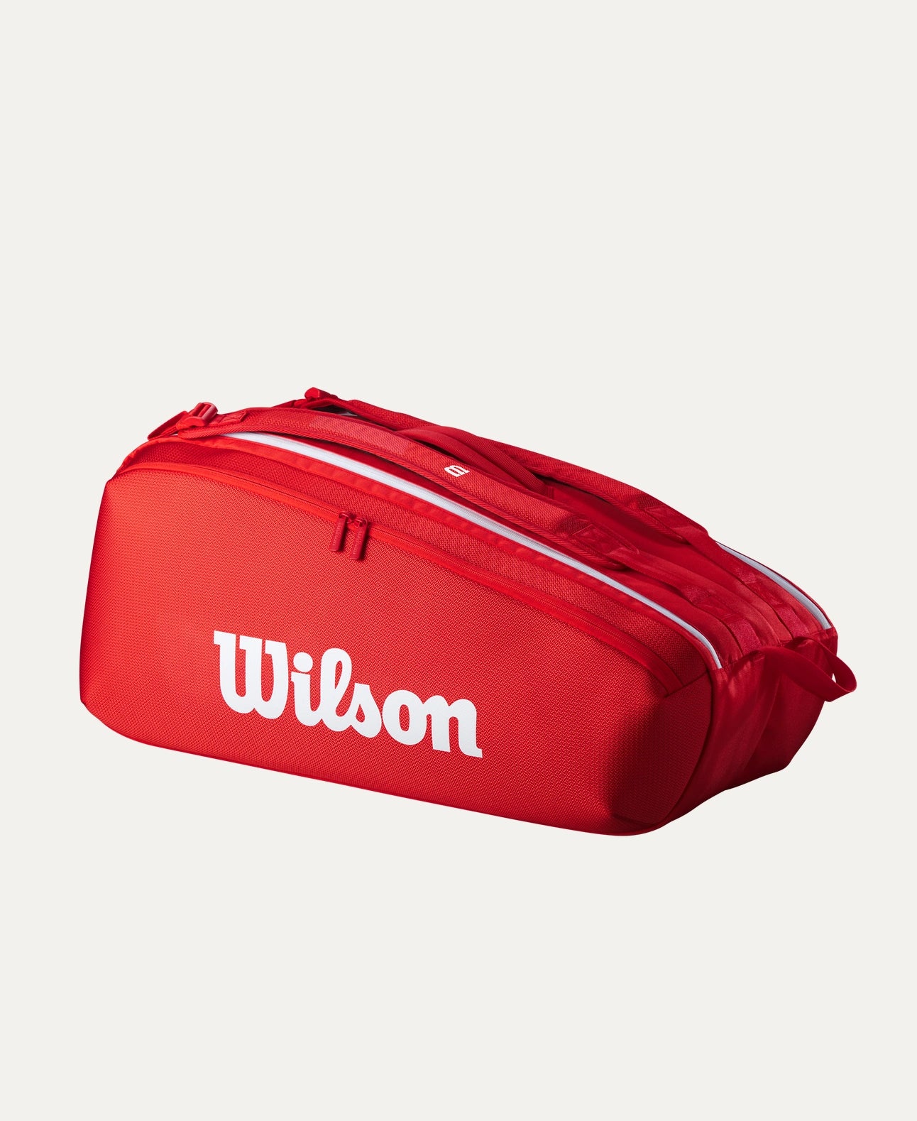 Wilson Super Tour Red 9 Pack Tennis Bag Tennis Bags 