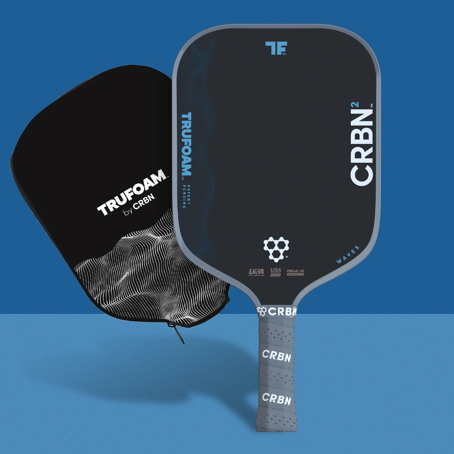 CRBN 2 TruFoam Waves (Square) Pickleball Paddle