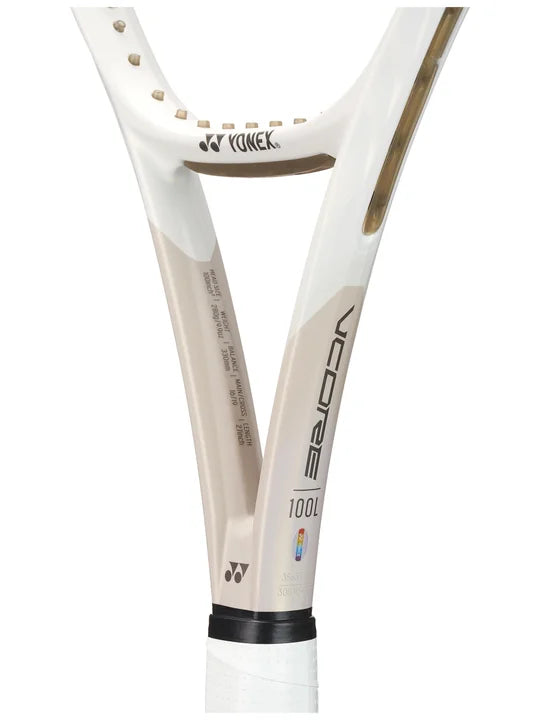 Yonex VCORE 100L Sand Beige Tennis Racquet Adult Tennis Racquets 