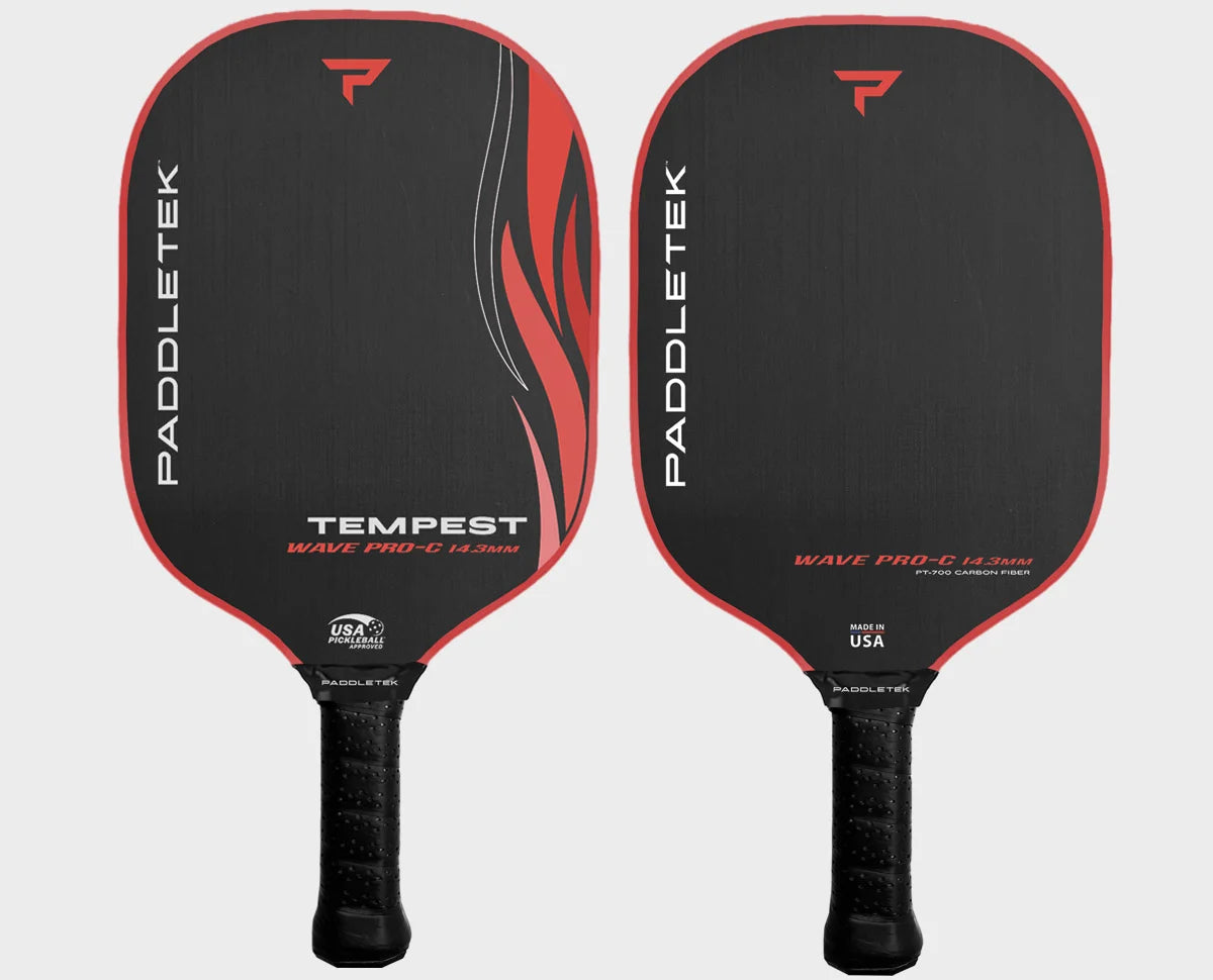 Paddletek Tempest Wave Pro-C 14.3 Pickleball Paddle Pickleball Paddles 