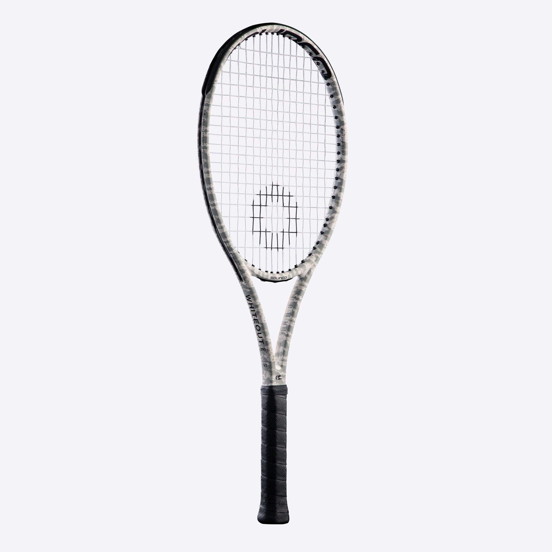 Solinco Whiteout 290 v2 Tennis Racquet Adult Tennis Racquets 