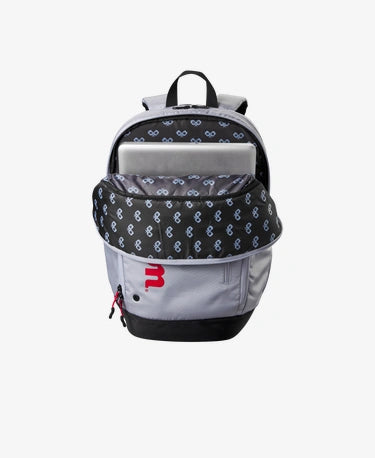 thumbnail image 2 of Wilson Junior Backpack - Grey/Red 2 of 11