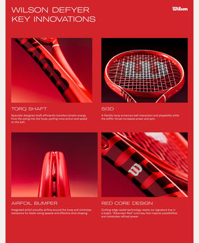 Wilson Defyer 98 Pro V1 Tennis Racquet