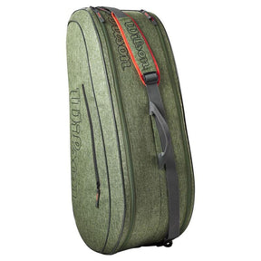 Wilson Team Tennis 6 Pack Bag- Heather green and Stone