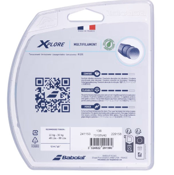 Babolat Xplore Tennis String - Set Tennis Strings 