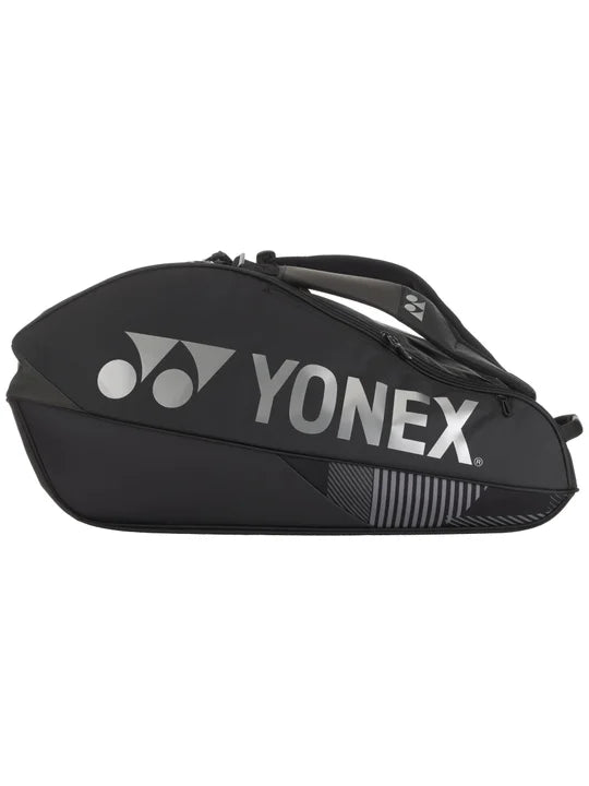 Yonex Pro Racquet 6 Pack (2024) Tennis Bag - Black Tennis Bags 