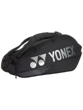 Yonex Pro Racquet 6 Pack (2024) Tennis Bag - Black Tennis Bags 