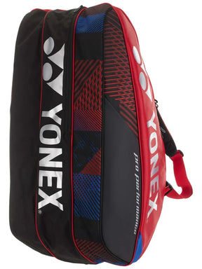 Yonex Pro Racquet Bag 9 Pack (2024) Tennis Bag - Scarlet Red Tennis Bags 